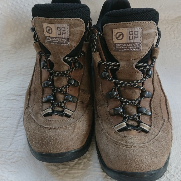 Scarpa Other - Scarpa Go Up hiking low top boots size 8.